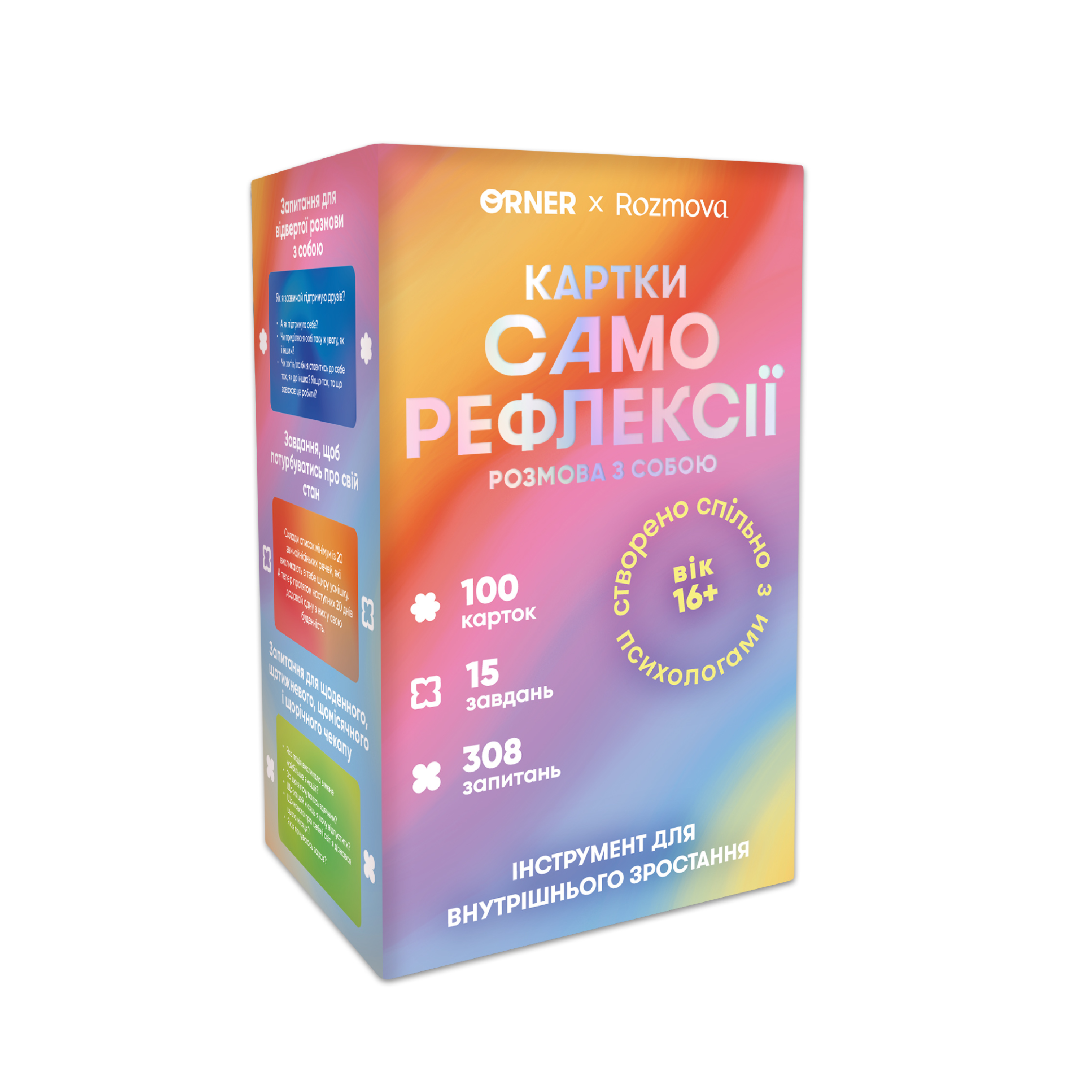 Картинка Картки саморефлексії «Розмова з собою»